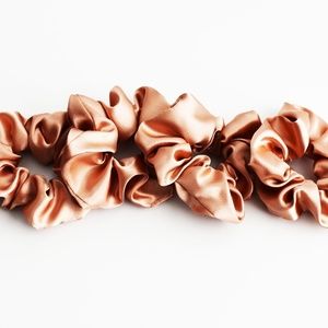 ROSE GOLD Designer Boutique Scrunchie